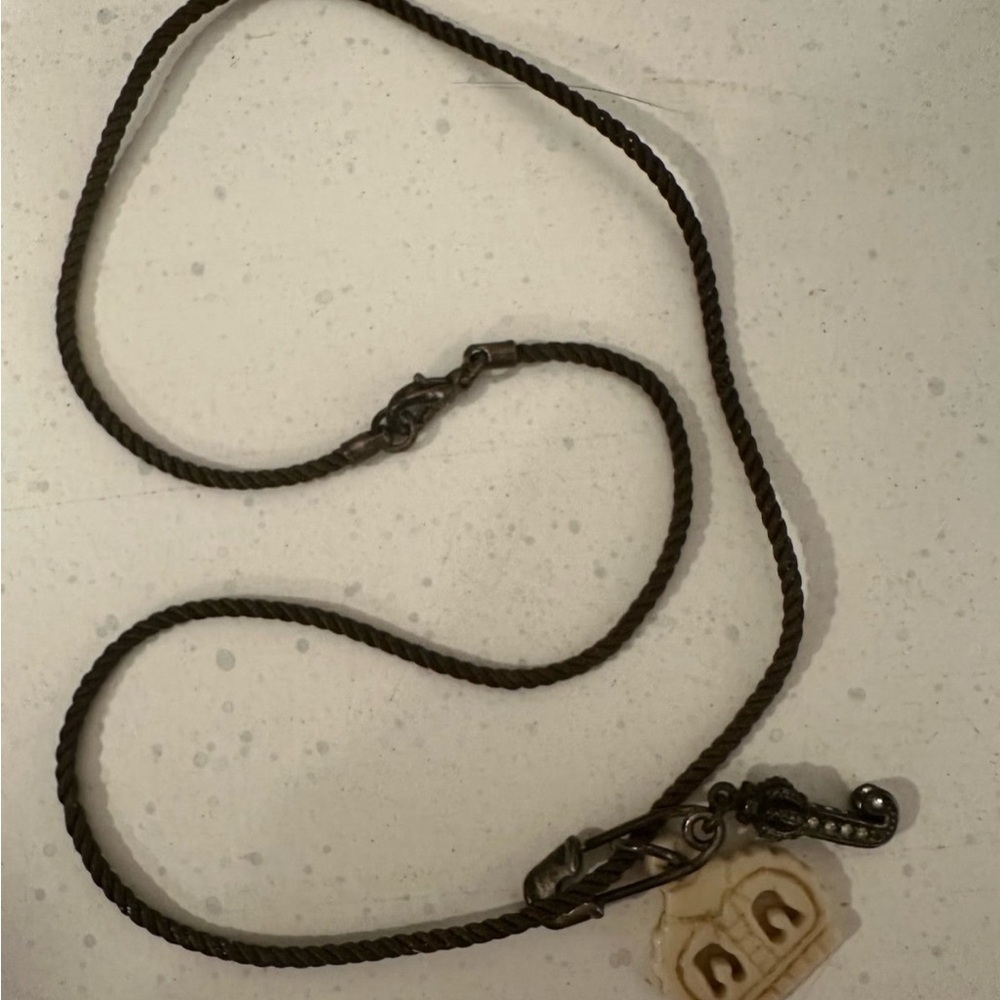 Juicy Couture Rope Necklace with Charms